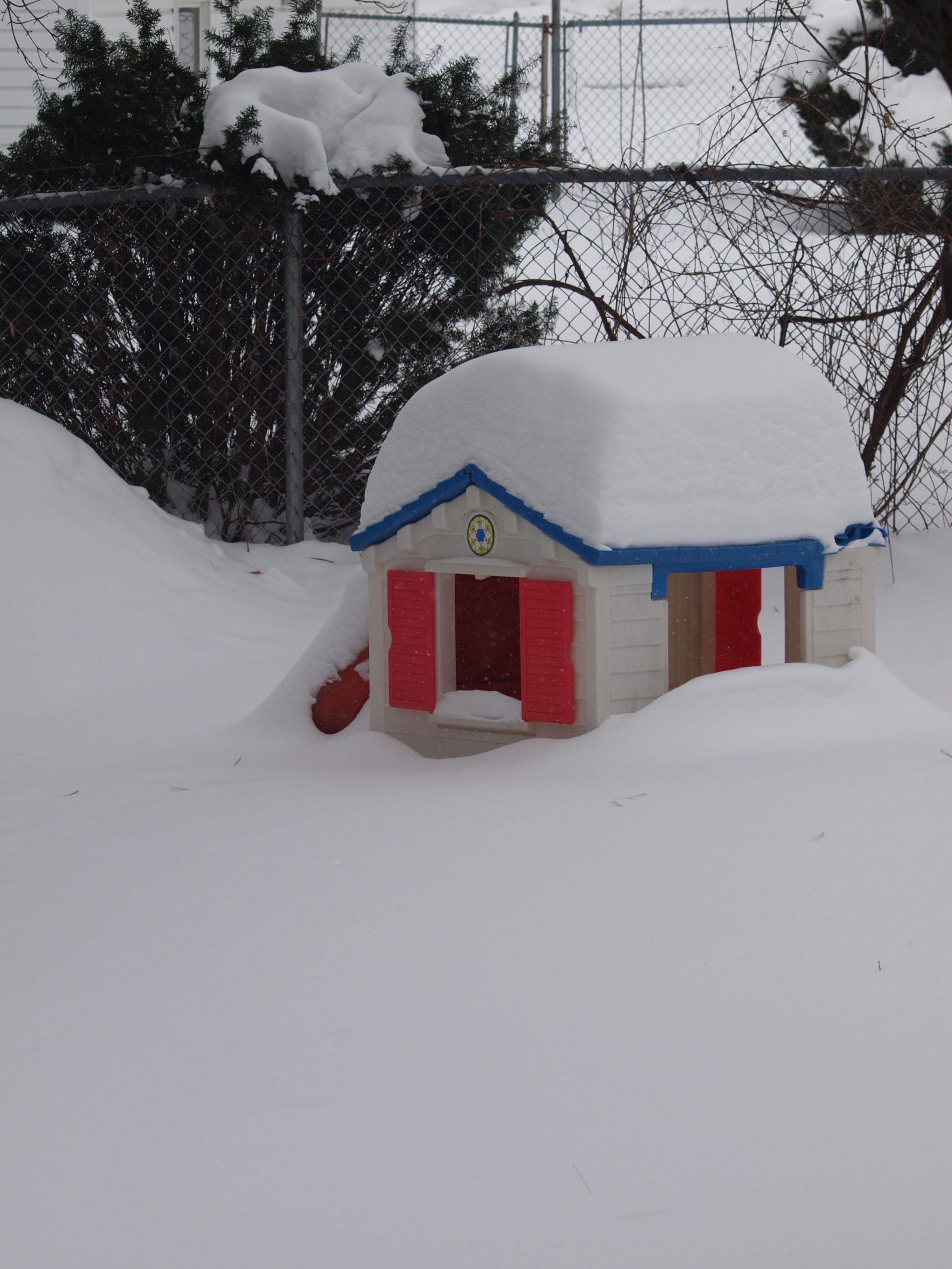 Kids Play House Buried
